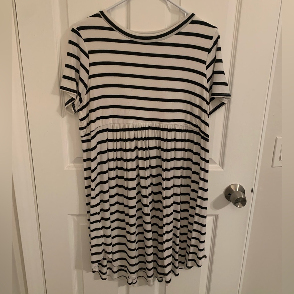 Short Sleeve Cotton Dress